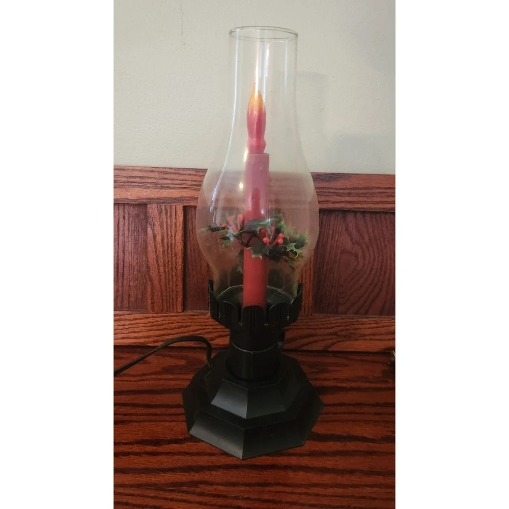 Vintage GEM Electric Christmas Candle Lamp With Original‎ Box